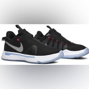 NIKE PG4 ‘BLACK’ EDITION BASKETBALL SHOES | SIZE 10 | EXCELLENT RARE SNEAKERS!